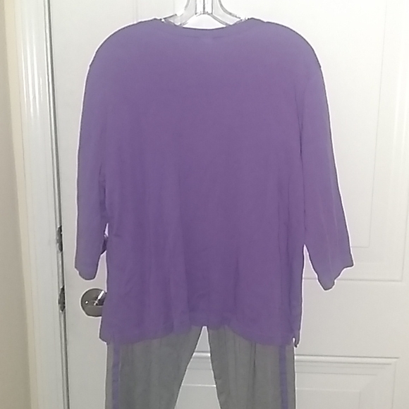 5pc lav/gray weekend set - Picture 5 of 12